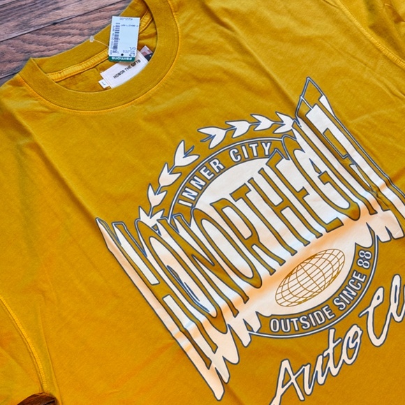 BNWT Honor The Gift HTG boxy cropped graphic tshirt LARGE - Picture 3 of 5